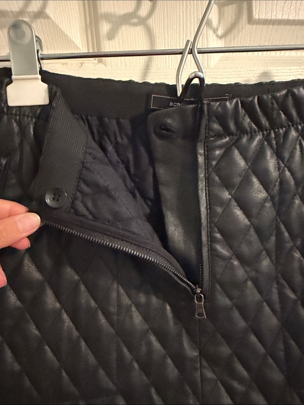 BCBG MaxAzria Faux Leather Mini - Picture 4 of 9